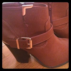 Never Worn Brown Booties