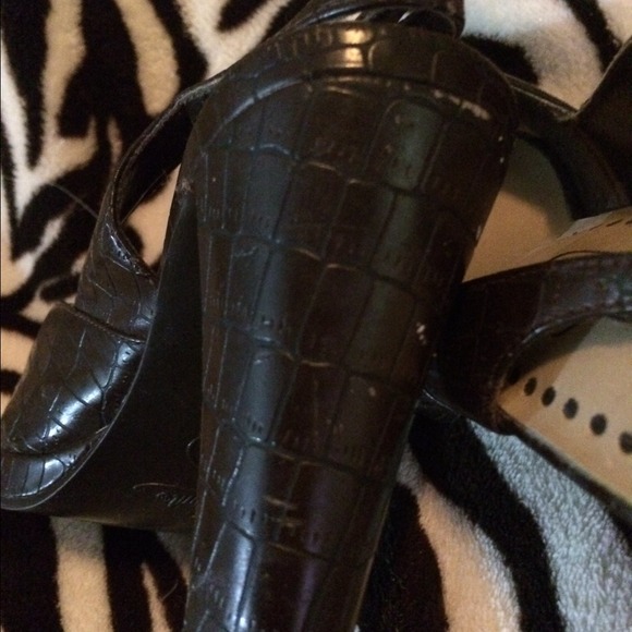 Brown Peep Toe Vintage - Picture 3 of 3