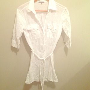 James Perse Button Down Tunic