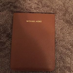 Michael Kors brown iPad mini sleeve