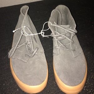 High Top Grey Shoes