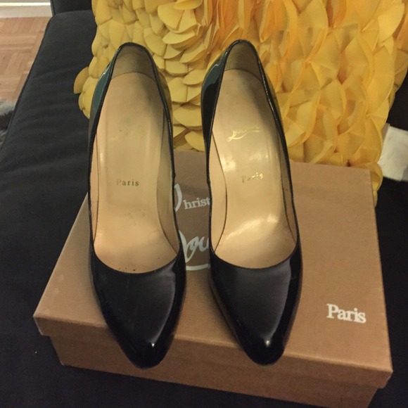 Christian Louboutin Shoes - Christian Louboutin Décolleté 100 patent pumps Christian Louboutin Shoes - Christian Louboutin Décolleté 100 patent pumps
