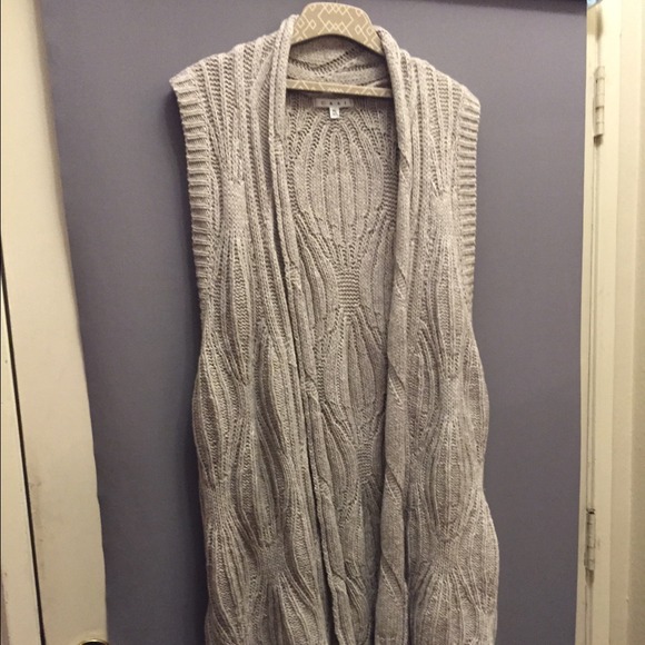 Cabi camel tunic sweater vest size XL