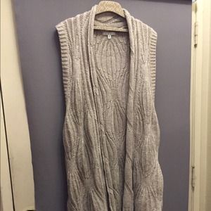 Cabi camel tunic sweater vest size XL