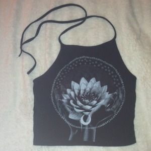 HOLD Rare brandy Melville lotus halter