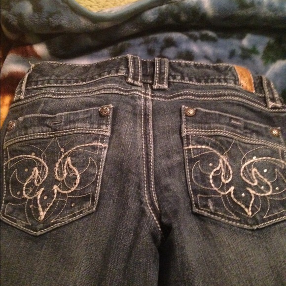 Maurice Jeans with Fleur de lis pocket