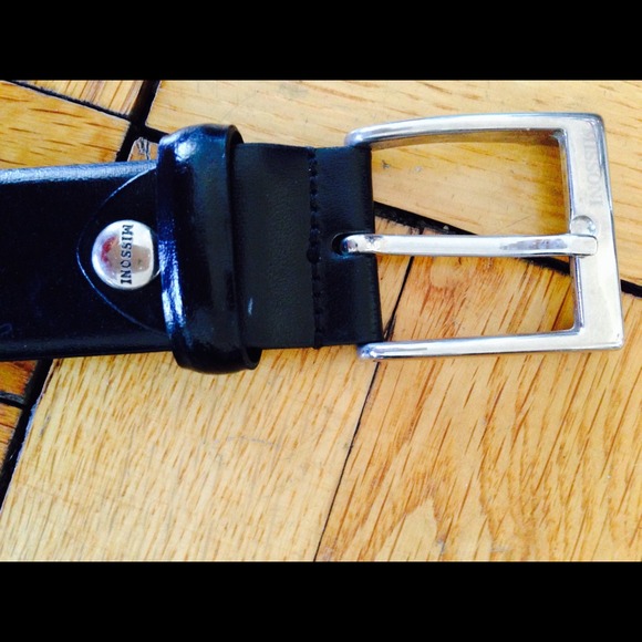 Missoni” Bijou designed wide waist belt – MOOD Missoni black leather belt