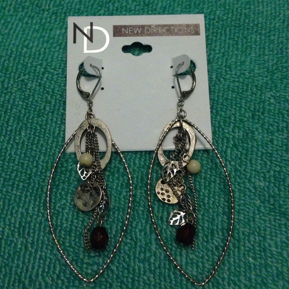 New directions statement earrings