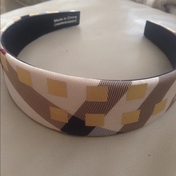 Authentic burberry headband