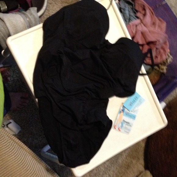 NWT black assets swimming suit