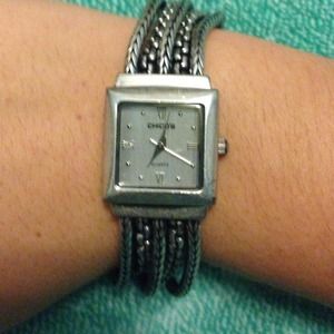 Silver watch