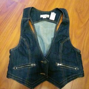 Denim vest
