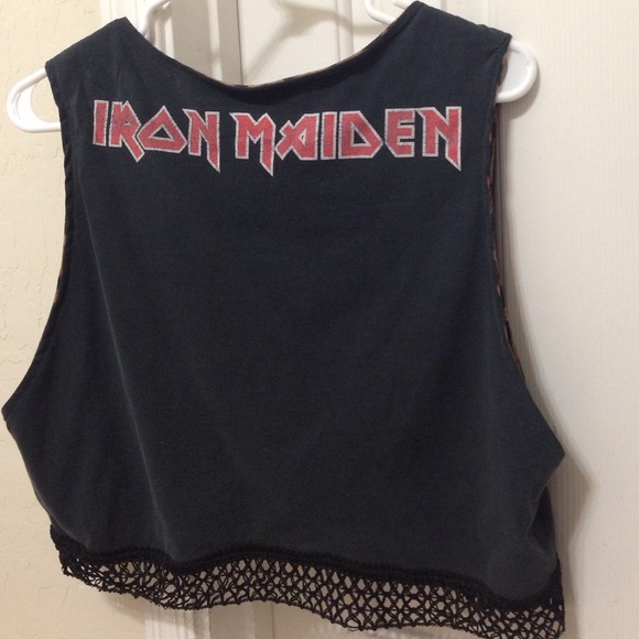 Vintage Iron Maiden vest