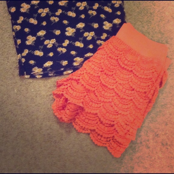 Lace shorts