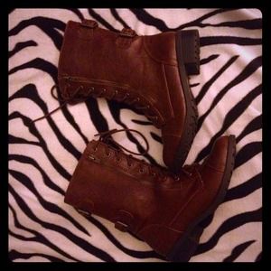 Brown Leather boots!
