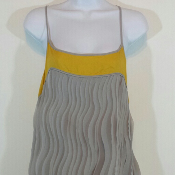 Doe & Rae Racerback Strap Ruffle Dress Medium