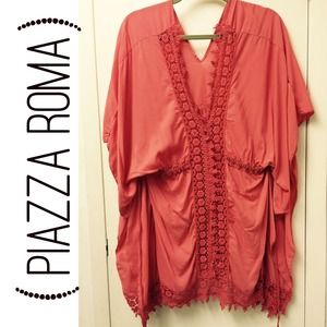 Coral/orange Tunic