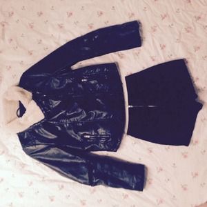 Leather Jacket - Black