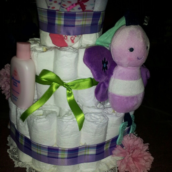 Twins this sold. I can customize a diaper cake. - Picture 2 of 3