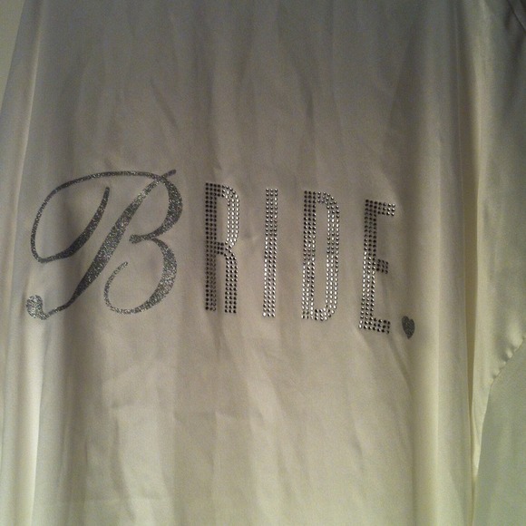Bridal robe from Victoria Secret