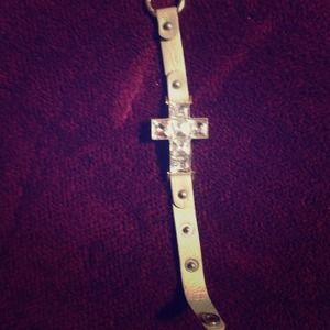 Cross bracelet