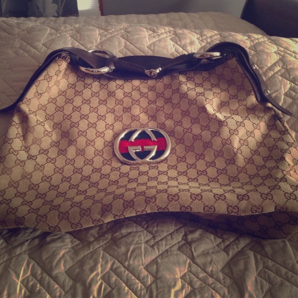 Faux Gucci Hobo Bag