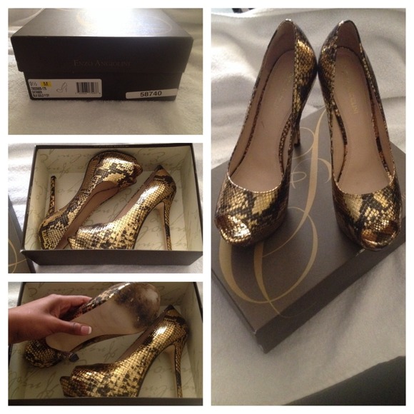 Enzo Angiolini Platform Pumps
