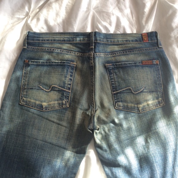 7 for all mankind boot cut jeans - Picture 1 of 3
