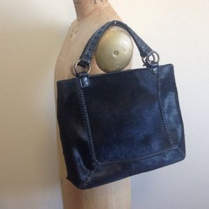 Fantastic black hide Antonio melani bag