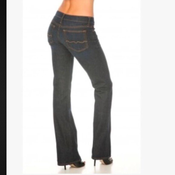 NWT-RED ENGINEMid Rise Dark Boot Stretch Jean 24 - Picture 1 of 4