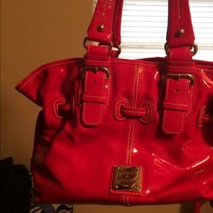 Dooney and Bourke pink leather purse.