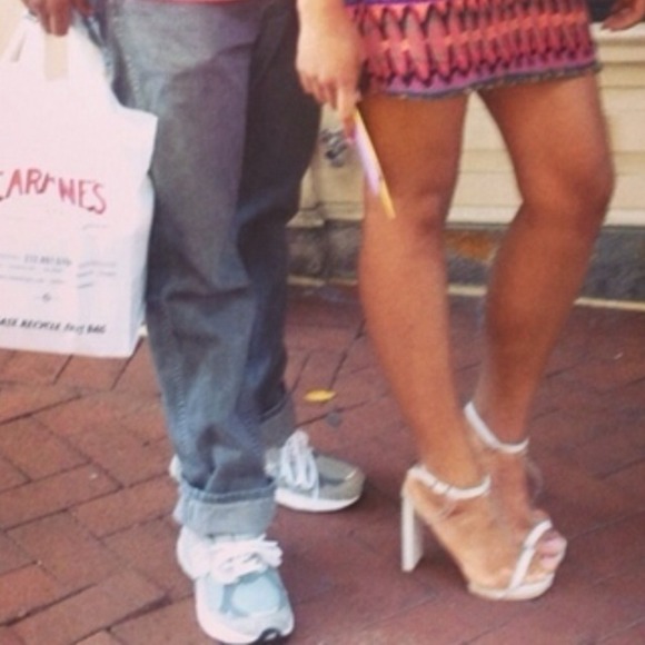 Jeffrey Campbell White Suede Genera - Picture 4 of 4