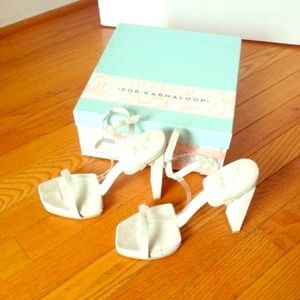 Jeffrey Campbell White Suede Genera