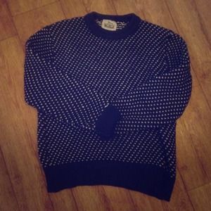 Wool printed sweater