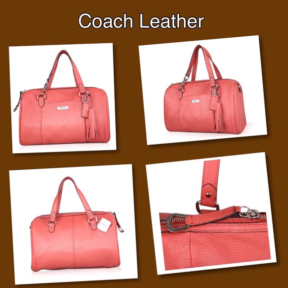 💯%Authentic Coach Leather Handbag. - Picture 2 of 4
