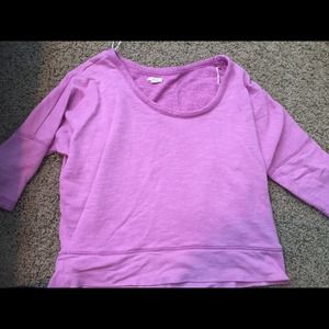 Purple aerie sweater