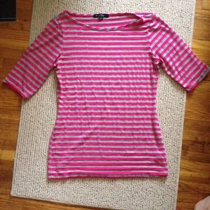 Gently worn pink and grey top