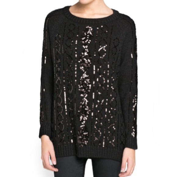 Mango Bling sweater