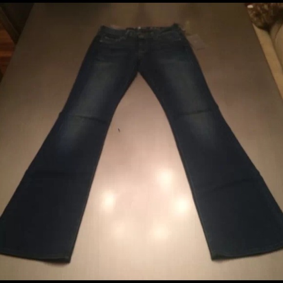 NWT! Seven for All Mankind Org Bootcut 25 Med Wash - Picture 1 of 5