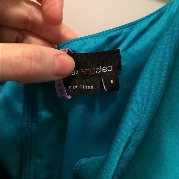 Aqua Max & Cleo Cocktail Dress - Picture 3 of 4