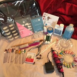 CND WHOLE STARTING KIT SET WITH TOOLS