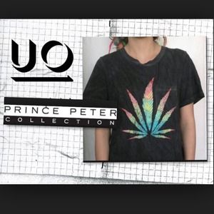 PPC Rainbow Marijuana Leaf Tshirt