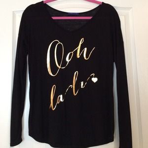 Black Ooh La La Shirt
