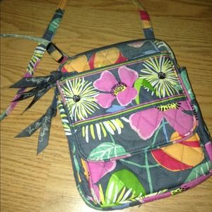 Vera Bradley Mini Hipster in Jazzy Blooms