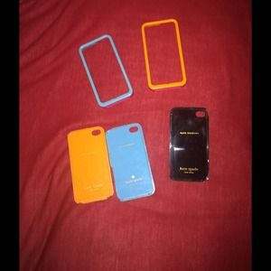 Kate spade iPhone 4 cases- mix and match