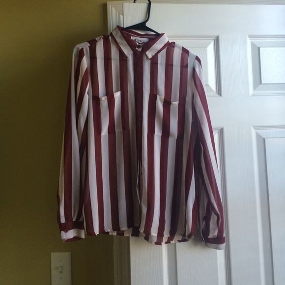 Forever 21 Tops - Striped Blouse
