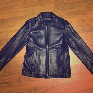 Vintage Banana Republic leather jacket