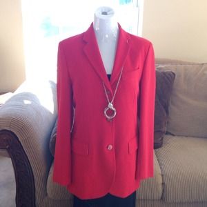 🎀 Holiday red blazer💕
