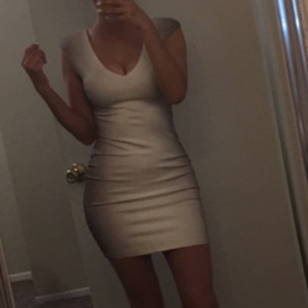 BEBE ombre dress