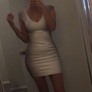 BEBE ombre dress